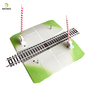 Modèle de passage de train miniature 1/87, scène de train miniature, table de sable, matériel de modèle, paysage miniature - Product Image 5