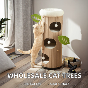 Commercio all'ingrosso della fabbrica del centro di attività del gatto Sisal Post gatto albero & Scratcher per gatti Indoor & intrattenimento di arrampicata - Product Image 2