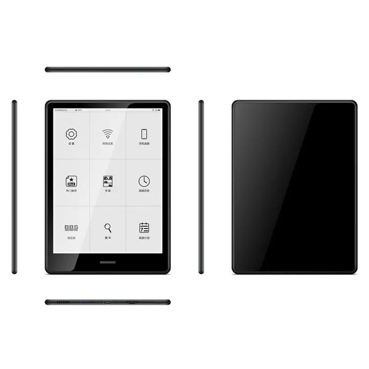 Penjualan Laris Topjoy E-reader Eink Reader BLE Wifi Format Pdf E-ink Layar Sentuh Ebook Reader HD EReader
