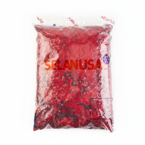 <b>Sequin</b> Special Shape Small Centered Hole Holographic Color, Selanusa - Product Image 1
