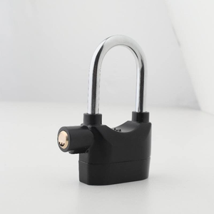 Lucchetto per Bicicletta in Lega di Alluminio Rinforzato, Catena Antifurto per Moto con Allarme 110dB - Product Image 6