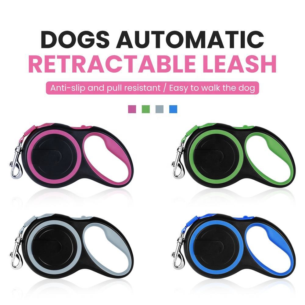 Retractable Dog Leash 3M 5M 8M – Durable Automatic Extending Lead for Large Dogs & Outdoor Walking - View 3