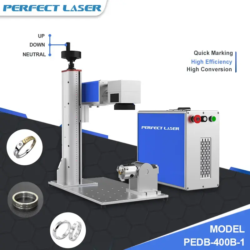 Perfetto Laser 20W 30W 50W Raycus Max Jpt IPG in metallo in fibra di plastica Laser Lazer Marker macchina per marcatura incisore incisione per la vendita