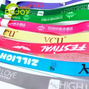 Promotion High Quality Event Festival Wristbands/Woven Polyester Bracelets/Fabric Wrist Bands