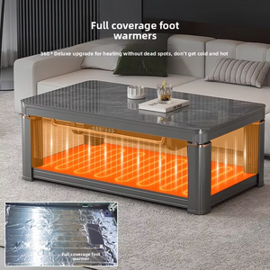 NUHU 1.5m Home Electric Heated Table Voice-Controlled Adjustable Graphene <strong>Heater</strong> Ceramic Material 2000W Overheat Protection - Product Image 3