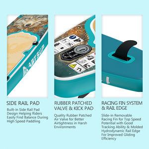 Planche de paddle gonflable OEM d'usine 11' (33'' de large, 6'' d'épaisseur) - Vente en gros pour les détaillants UE/US - Product Image 4