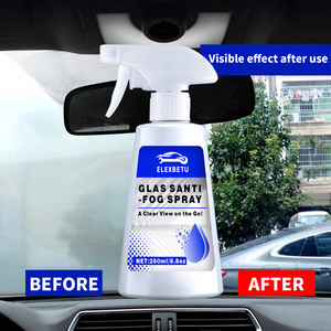 Kit de pulvérisation anti-buée imperméable - Ensemble de protection contre la pluie automobile et de dégivrage de pare-brise 260 ml sans résidus - Product Image 6