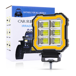 ไฟ LED สำหรับทำงาน4นิ้วสี่เหลี่ยมสีขาวกระพริบออฟโรดไฟหน้า<span class=keywords><strong>รถ</strong></span><span class=keywords><strong>ดัดแปลง</strong></span>วิศวกรรมรถแทรกเตอร์ - Product Image 6
