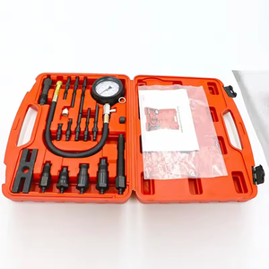 ชุดทดสอบเกจวัดแรงดันกระบอกสูบเครื่องยนต์ดีเซล เครื่องมือทดสอบแรงดัน 0-1000PSI อุปกรณ์ตรวจจับแรงดันสำหรับยานยนต์ เครื่องมือช่างมืออาชีพสำหรับยานยนต์ - Product Image 2