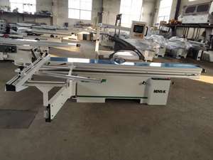 Scie à panneaux CNC à table coulissante informatisée pour le travail du bois et la fabrication de meubles, <span class=keywords><strong>avec</strong></span> fonction de scie à poutre alternative automatique - Product Image 3