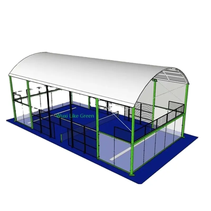 Paddlecourt Dakbedekking Met Padelbaan Samen Voor Padeltentspelers Met 15 Jaar Ervaring.