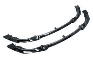 Lèvre avant en carbone véritable haute performance, pare-chocs avant pour <span class=keywords><strong>BMW</strong></span> F8x M3 <span class=keywords><strong>M4</strong></span> <span class=keywords><strong>F82</strong></span> style <span class=keywords><strong>CS</strong></span> - Product Image 2