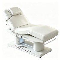 Cama de Belleza Eléctrica de PVC de Alta Gama con Mesa Calefactable Inteligente para Spas, Procedimientos Cosméticos Menores, Tatuajes y Tratamientos de Inyección