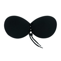 Soutien-gorge classique push-up 3/4 en dentelle tricotée, sans armatures, en silicone, fin, respirant, séchage rapide, sans bretelles, une pièce, confortable