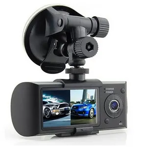 SZDALOS X3000 2,7 pulgadas de doble lente Dash Cam HD Video Recorder Car Black Box