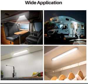 12 Volt 120LEDs 1500LM 8W DC LED bande lumineuse 12 V LED barre lumineuse intérieure interrupteur <span class=keywords><strong>marche</strong></span>/arrêt pour voitures <span class=keywords><strong>camping</strong></span>-cars Cargo remorques - Product Image 2