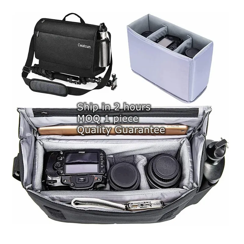 Black Mobile Multifunctional News Over Shoulder Personalized Thermal Universal Vintage Style Premium Gopro Hidden Camera bag