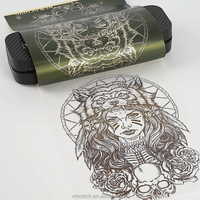 Meilleur prix pour une imprimante thermique A4 portable USB pour artistes, machine à pochoirs pour tatouages, 203 dpi en stock, imprimante pour tatouages, 1500 mAh