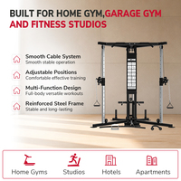 Machine croisée de câble, équipement professionnel de forme physique de gymnase d'entraînement de force
