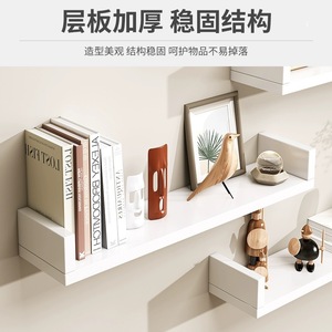 Wall Mounted <b>Shelf</b> Rectangle Multipurpose Storage Rack For Home Living Room Bookshelf <b>Display</b> <b>Unit</b> - Product Image 4