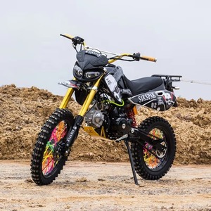 Nouvelle moto tout-terrain à essence 4 temps 125-250CC 115km/h, double échappement droit, amortisseurs hydrauliques avant/arrière, démarrage au kick, 17 pouces 125cc-250 - Product Image 2