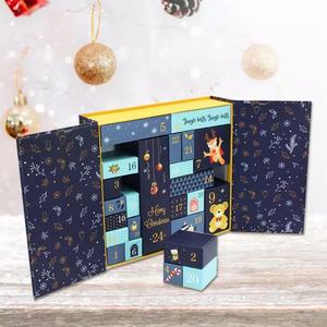 2025 Navidad DIY Adviento Kalender cuenta regresiva gabinete conjunto 24 cajones con <span class=keywords><strong>Bing</strong></span> <span class=keywords><strong>Bunny</strong></span> ornamento caja de calendario de Adviento - Product Image 2