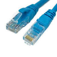 OEM panjang opsional Cat5e rj45 kabel Patch CCA 26AWG cat5e rj45 kabel untuk komputer