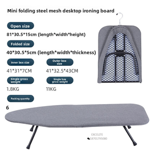 Tabla <span class=keywords><strong>de</strong></span> <span class=keywords><strong>Planchar</strong></span> Plegable Mini para el Hogar, Tabla <span class=keywords><strong>de</strong></span> <span class=keywords><strong>Planchar</strong></span> Plegable con Almacenamiento, Estable, Gruesa, <span class=keywords><strong>de</strong></span> <span class=keywords><strong>Sobremesa</strong></span> - Product Image 3
