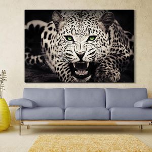 Lukisan Kanvas Looife, Gambar Leopard, Cetakan Terpasang, Lukisan Hewan, Dekorasi Lukisan Dinding - Product Image 3