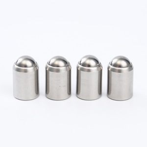 Stainless Steel Spring-loaded Ball Plunger 5x6 Cylindrical Head Corrosion Resistance Polished Bearing Balls - Product Image 1