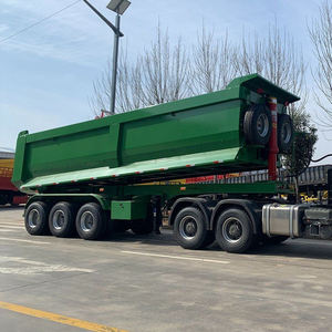 Semirremolque Volquete Tipo U de 3 Ejes para Trabajo Pesado, 45 Toneladas, 68 Toneladas, 45 Metros Cúbicos, Remolque Volquete Hidráulico, Remolque Basculante, 2026 - Product Image 4