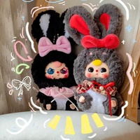 Vente en gros : Figurines en peluche tendance Baby Three Lili Town Génération 2, boîte mystère, personnages mignons, ornements, cadeau créatif