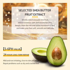 Beauté des <span class=keywords><strong>pieds</strong></span> Massage soins de la peau hydratant exfoliant gommage <span class=keywords><strong>pieds</strong></span> Massage Gel crème hydratant beurre de karité nettoyage soin des <span class=keywords><strong>pieds</strong></span> - Product Image 5