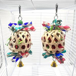 Giocattolo pappagallo per extra Large per piccoli pappagalli con campana fanerogame disco di masticare giocattoli pappagalli per grandi giocattoli pappagalli per grandi uccelli - Product Image 4