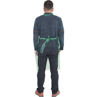 Tablier médical jetable en LDPE, certifié CE ISO13485, pour usage en soins de santé et infirmiers, avec logo personnalisé, fourni directement par l'usine