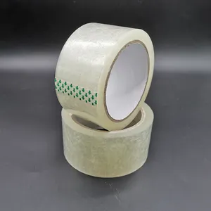 カスタム印刷透明チェロ包装テープ片面感圧アクリル粘着包装テープ