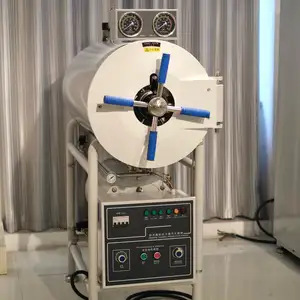 Stérilisateur horizontal Autoclave à vapeur ISO CE pour la stérilisation des boîtes alimentaires des vêtements des laboratoires hospitaliers