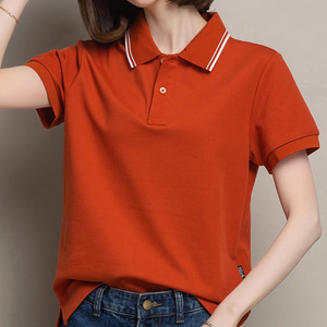 Camisetas Polo blancas de fábrica personalizadas profesionales para <span class=keywords><strong>mujer</strong></span> - Product Image 4