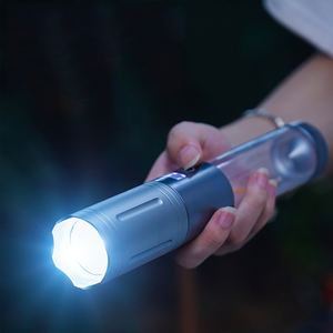 Linterna portátil multifuncional tipo C con zoom telescópico recargable LED para acampar al aire libre - Product Image 5