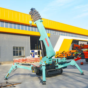 Petit équipement de levage de construction télescopique de grue d'araignée de chenille portative de <span class=keywords><strong>3</strong></span> tonnes mini - Product Image 3