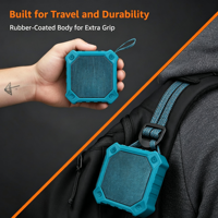 Haut-parleur portable étanche OEM/ODM d'usine pour extérieur, avec subwoofer intégré, micro et LED colorées, forme personnalisée, logo sur mesure, compatible V5.3