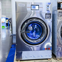 Lavadora Totalmente Automática de 10kg-30kg, de Acero Inoxidable, para Lavandería Comercial, Hotel, Dormitorio