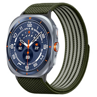 Bracelet de montre en nylon réglable pour Samsung Galaxy Watch Ultra1/2, bracelet de remplacement