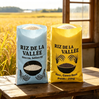 Sacs tissés en PP transparents personnalisés de qualité alimentaire et durables pour l'agriculture, l'emballage d'aliments, de farine et d'engrais
