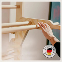 Barras de pared para adultos y niños, barra de dominadas, extensión para dips, pared de escalada y soporte para herramientas de pared para habitaciones infantiles y gimnasios.