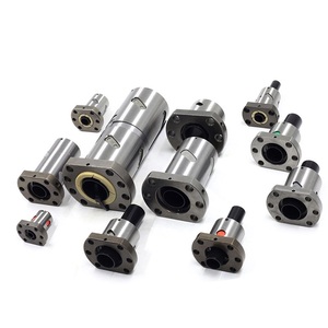 Sfu dfu bóng vít với đai ốc đơn 25mm bóng vít 2504 2505 2510 2525 cho máy in 3D tùy chỉnh bóng vít với hạt đôi - Product Image 5