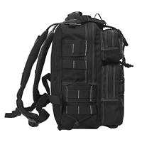 Vente en gros sac à dos d'assaut pour ordinateur portable chasse en plein air 15l sacs à dos tactiques noirs pour la randonnée sac de sport