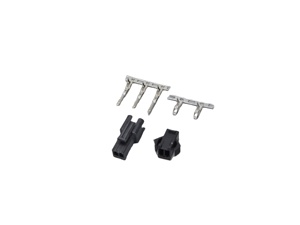 Conector SM-2r de 2.5mm con Terminal y Carcasa con Bloqueo JST para Cableado de Luces LED Empotradas en Muebles, Conector Macho SM - Product Image 2