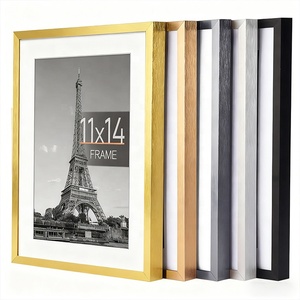 Affiche <span class=keywords><strong>Cadre</strong></span> Photo A1 A2 A3 A4 Noir Or Argent Métal Alliage D'aluminium Mur <span class=keywords><strong>Cadre</strong></span> Photo Art <span class=keywords><strong>Cadre</strong></span> avec Plexiglas - Product Image 3