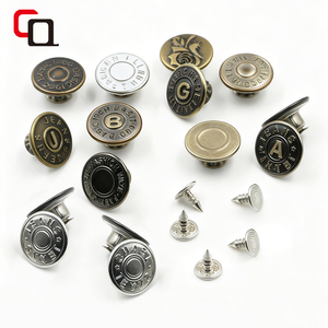 Morden model kancing keling Denim, paku keling jins logam dan kancing keling kepala - Product Image 1